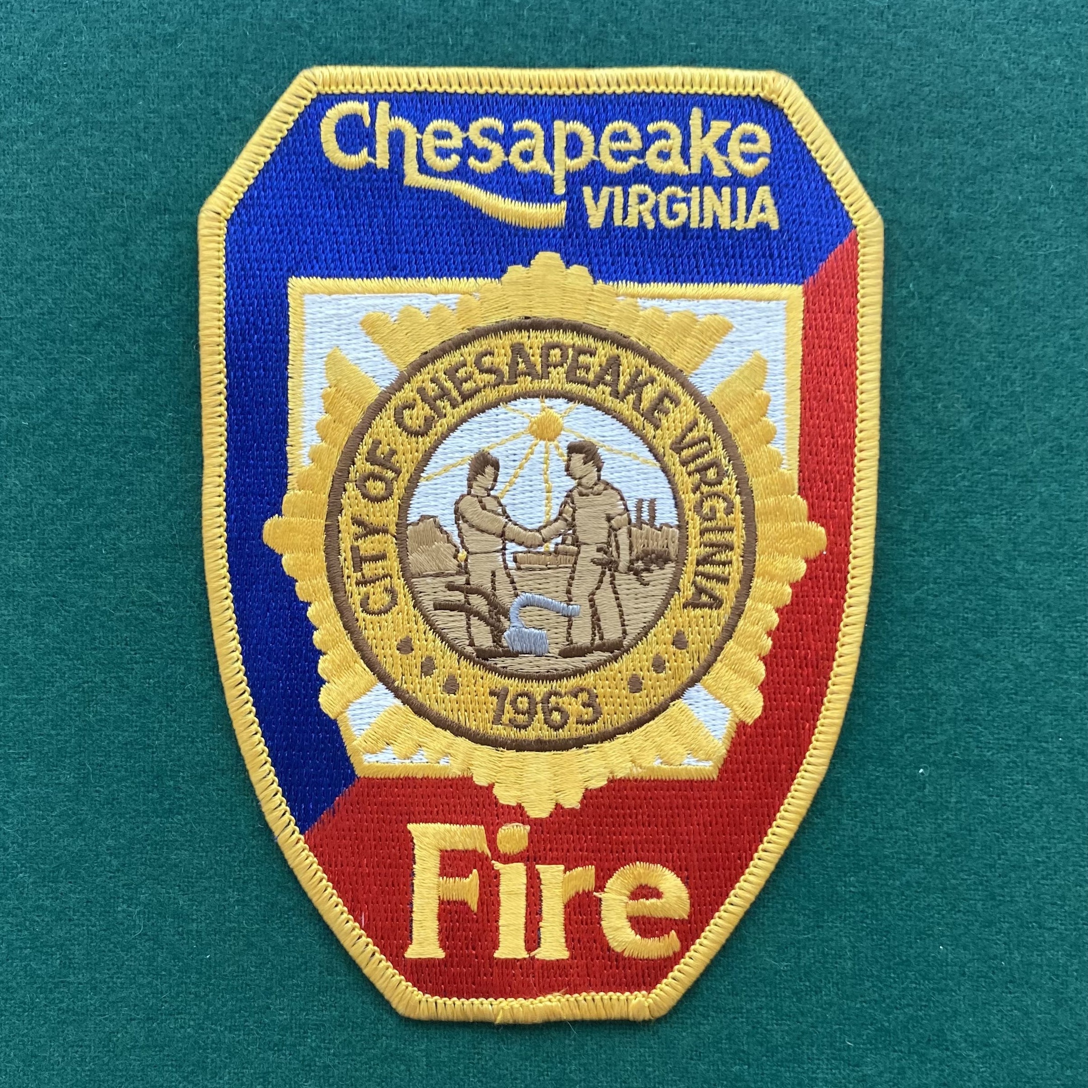 ШЕВРОН Chesapeake fire department (США Вирджиния)